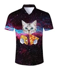 We have new hawaiian shirts for men added to the site every day so don't miss an interesting item. Short Sleeve Button Down Shirts For Men Who Love Cats Meow As Fluff