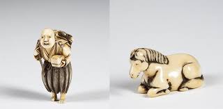 Частная коллекция нэцкэ и одзимэ. Netsuke Illuminating Centuries Of Japanese Culture