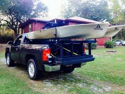 Homemade kayak store rack i'm building this while single hold back for my new kayaks to be. Homemade Kayak Rack Truck Pensacola Fishing Forum