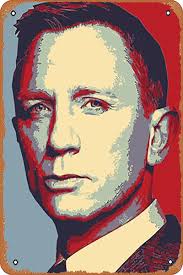 Metal Sign The James Tin Poster 12 X 8 Inches