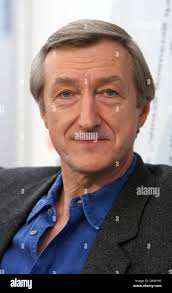 The picture shows British author Julian Barnes at the book fair in Leipzig,  Germany, 22 March 2007. Photo: Erwin Elsner Stock Photo
