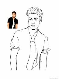 Pat a cake coloring page 1. Justin Bieber Coloring Pages Justin Bieber 8 Printable 2021 3636 Coloring4free Coloring4free Com