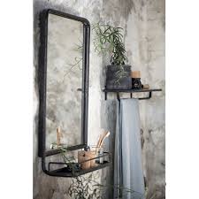 Maybe you would like to learn more about one of these? Industrial Black Wall Hanging Mirror With Mini Shelf By Ib Laursen 70 Cm