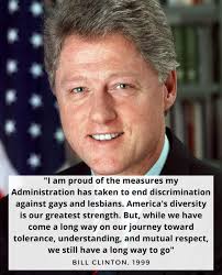 Bill Clinton 🙌🏳️‍🌈