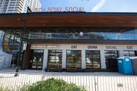 Arrange the dispenser next to stemless wine glasses on an outdoor bar and invite guests to serve themselves. Punch Bowl Social In The Deer District Still Closed During Nba Finals