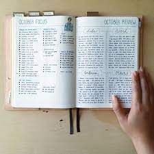 As Usual Bidding Farewell To October With A Monthly Review Leuchtturm1917 A5 Dotted Notebook Midori Md Leathe Planner Bullet Journal Journal Bullet Journal
