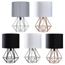 Alibaba.com offers 30,342 black table lamps products. Modern Industrial Table Lamp 40cm Lounge Living Room Light Led Bulb Fabric Shade 5016529208303 Ebay