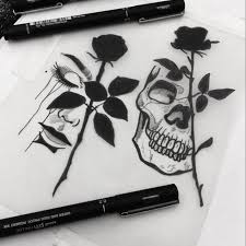 Caveira Cortada Skull Tattoo Design Tattoo Sketches Tattoos