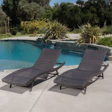 Eliana Outdoor Brown Wicker Chaise Lounge Chairs Set Of 2 You Can Get More Details By Clicki Outdoor Chaise Lounge Lounge Chair Outdoor Wicker Chaise Lounge