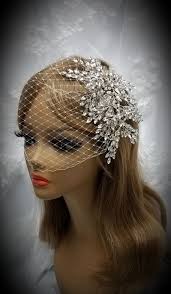 LARGE RHINESTONE BRIDAL Headpiece, With or Without Birdcage, Tulle or  Sparkle Veil, Wedding, Formal Headpiece, Style Name