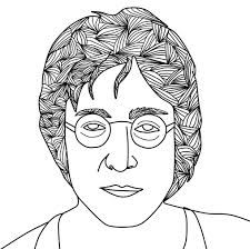 John lennon yoko ono john lennon beatles the beatles elton jon john lennon sunglasses music collage the fab four ringo starr classic rock. John Lennon 1964 Coloring Pages