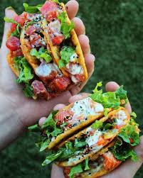 Crispy fried baja fish tacos that are better than any restaurant with a one step dunk batter! Arugula Salad With Blackened Shrimp Spring Mix Salad With Swordfish Picture Of Fish District Carlsbad Tripadvisor