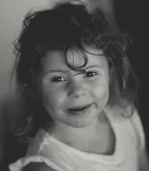 Tried to do portraits with the model being in black and white. Came out so  so.