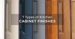 Wish your kitchen cabinets had a little pizazz? 7 Types Of Kitchen Cabinet Finishes Kitchen Cabinet Kings