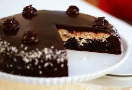 Gateau Bounty Chocolat Amande Et Noix De Coco Gateaux Et Delices Chocolat Faire Fondre Du Chocolat