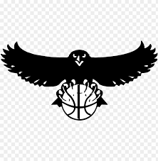 Discover 39 free atlanta hawks logo png images with transparent backgrounds. Atlanta Hawks Logo Black And Ahite Atlanta Hawks Logo 1 1 Png Image With Transparent Background Toppng