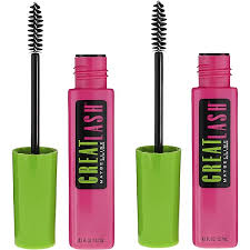 Amazon.com : Maybelline New York Great Lash Lots Of Lashes Washable Mascara  Makeup, Blackest Black, 2 Count : Beauty & Personal Care