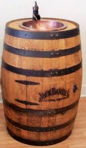 authentic jack daniel's whiskey barrel