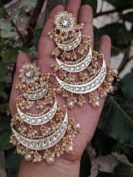 Indian Jewelery Kundan Jewelery Traditional Earrings High Etsy Traditional Earrings Indian Jewelery Indian Jewellery Design Earrings