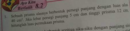 Matematika kelas 8 semester 2 hal 144. Mtk Kelas 8 Semester 2 Halaman 144 Nomor 1 Brainly Co Id