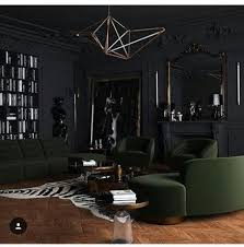 34 Trendy Living Room Black Leather Furniture Interior Design Dark Living Rooms Dark Dining Room Dark Interior Design