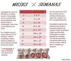 Calcular Quantas Semanas De Gestação Estou Tabela Correta Das Semanas Da Gestacao Semanas Da Gestacao Gestacao Meses De Gravidez