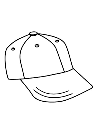 He Is Your Typical American Kid Cheery Face Large Ears Poking Beneath A Red Baseball Cap Frec Baseball Coloring Pages Coloring Pages For Kids Coloring Pages