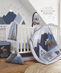 Boys Rustic Baby Bedding Mountain Retreat Crib Bedding