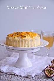 Coconut tres leches cake from just vegan cakes (free from: Vanilla Vegan Cake With Mango Passionfruit Egg And Dairy Free Not Quite Nigella