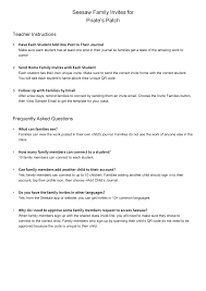 Tap 'create family account' and scan the qr code on the handout that your child's teacher passed out. 2