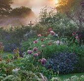 So Soll Es In Meinem Garten Morgens Aussehen In 2020 Vertikaler Garten Garten Landschaftsbau Garten
