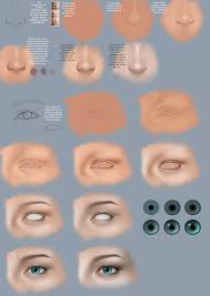 Nose And Eyes By Gothic Icecream Deviantart Com On Deviantart Autodesk Sketchbook Tutorial Digital Portrait Art Digital Painting Tutorials