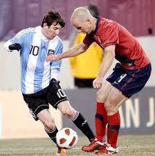 Though he did not find the scoresheet, he still provided a memorable highlight and a moment to forget for la verde's carlos lampe, per fox sports' grant wahl Usa Vs Argentina Soccer At New Meadowlands Stadium Copa America 2016 Argentina Soccer Copa America Centenario