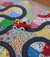 Racetrack1 Baby Boy Quilts Cute Quilts Boy Quilts