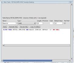 Teradata Add Column To Teradata Database Tables Via The Alter Table Command