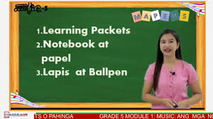 These learning materials in music, arts, pe, and health (mapeh) are suited for grade 4 learners. Grade 5 Mapeh Module 1 Music Nota At Rest Youtube