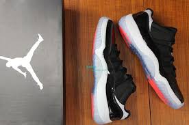 Air Jordan 11 Retro Low Black Cement Infrared Preview Photos Eu Kicks Sneaker Magazine Air Jordans Air Jordan 11 Low Buy Nike Shoes