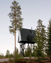 Pan Treetop Cabins Una Moderna Cabina Nei Boschi Norvegesi Collater Al