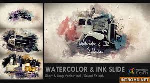 Create historical timeline photo gallery or emotion slideshow video with original inks transitions!!! Watercolor Ink Slideshow Videohive Free After Effects Templates Premiere Pro Templates