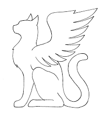 Winged Cat Silhouette Wings Drawing Cat Drawing Cat Art Add any projects you choose to add, just make sure they fit this category, please! wings drawing cat drawing cat art