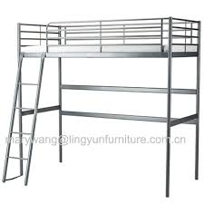 A high sleeper bed, also known as a loft bed, offers not just comfort and support, but a safe, secure and fun space for your child to chill out and sleep. 3ft Sleep Metal High Sleeper Bunk Bed With Desk Buy Metal Frame Bunk Beds Adult Metal Bunk Beds Metal Double Bunk Bed Product On Alibaba Com