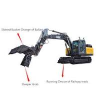 8 Ton Chain Excavator With Sleeper Changer Max Radius ...