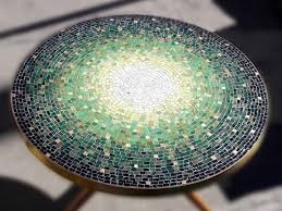 Mosaic Table By Vladimir Kagan Mosaic Tile Table Mosaic Glass Mosaic Table