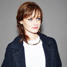 Short hair styles long bob with bangs. Alexis Bledel Fan Alexisbledelnet Twitter