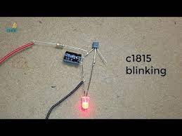 Pn2222/d pn2222, pn2222a pn2222a is a preferred device One Transistor C1815 Blinking Led Bc547 Youtube First Transistor Electronic Circuit Projects Transistors