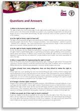Food crops, such as fruits, vegetables, and grains, are harvested to feed the more than 7 billion people on earth. Questions And Answers The Right To Food Food And Agriculture Organization Of The United Nations