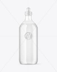 Download Clear Plastic Bottle With Squeeze Cap Mockup In Bottle Mockups On Yellow Images Object Mockups PSD Mockup Templates