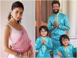 Riteish and genelia shared a fun instagram reels video set to the. Alia Bhatt And Riteish Deshmukh Make A Statement With Their Diwali Fashion Choices Hindi Movie News Times Of India