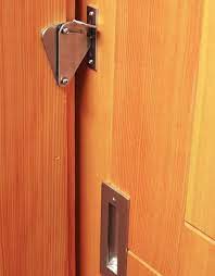 Residential grade top hung sliding door hardware. Teardrop Privacy Lock For Sliding Doors Sliding Barn Door Bathroom Barn Door Hanging Barn Doors