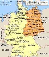 I Visited Much Of West Germany When Germany Was Still Divided Into 2 Different Countries Known As East Germany West Ger Germany Map East Germany Germany